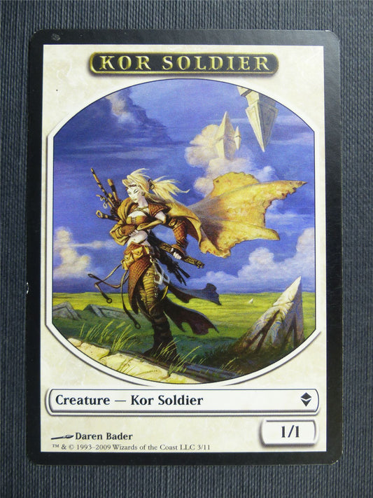 Kor Soldier Token - Mtg Magic Cards #44X