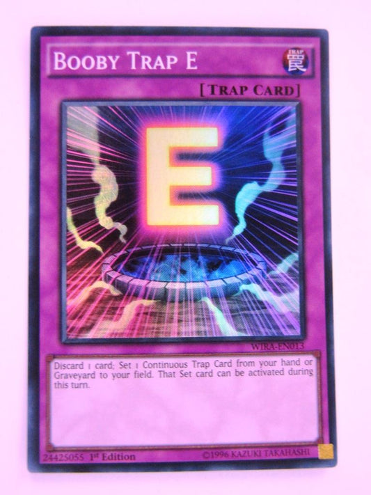 Yugioh Cards: BOOBY TRAP E WIRA SUPER RARE # 7F79