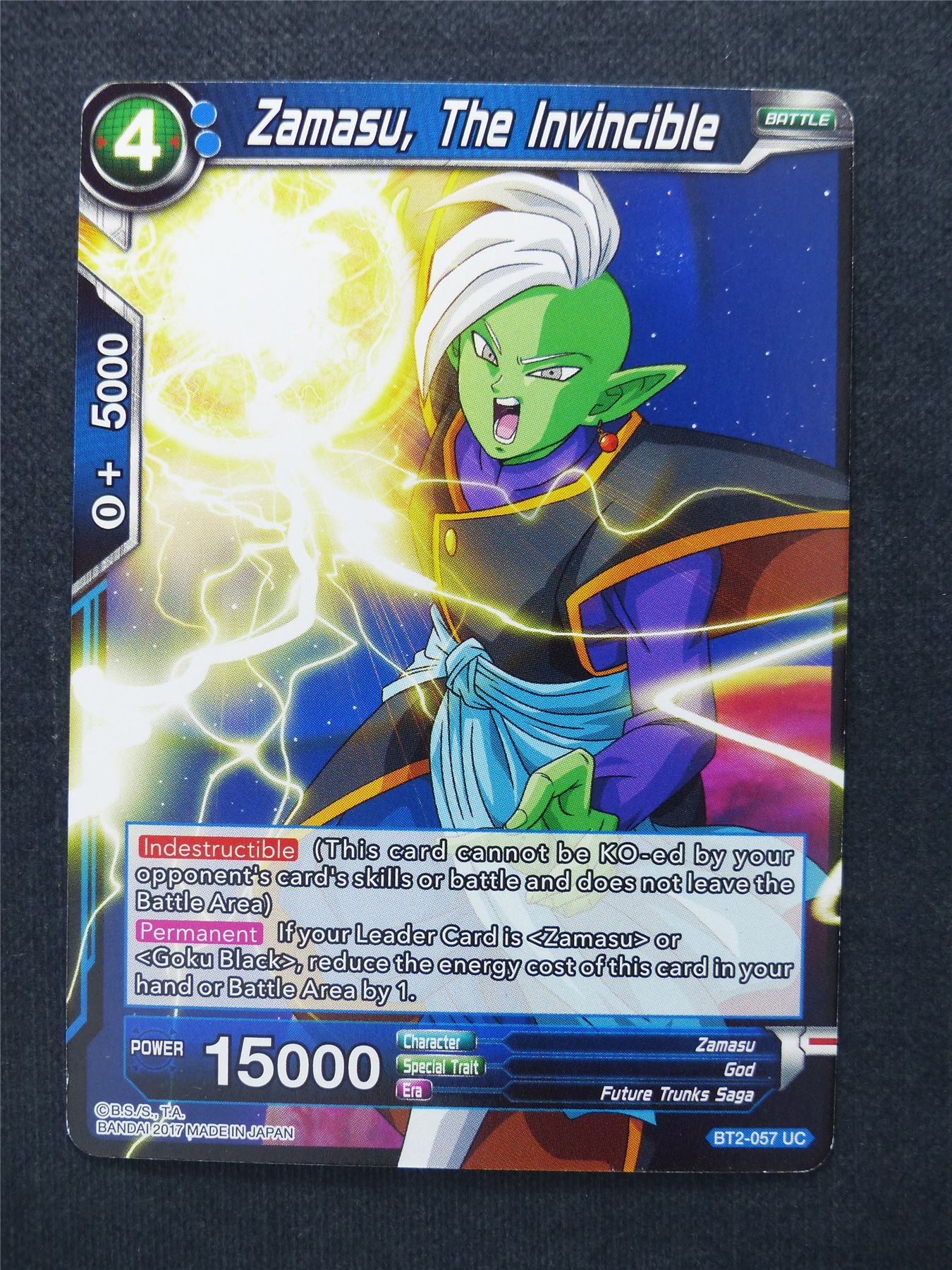 Zamasu the Invincible - Dragon Ball Super Cards #WL