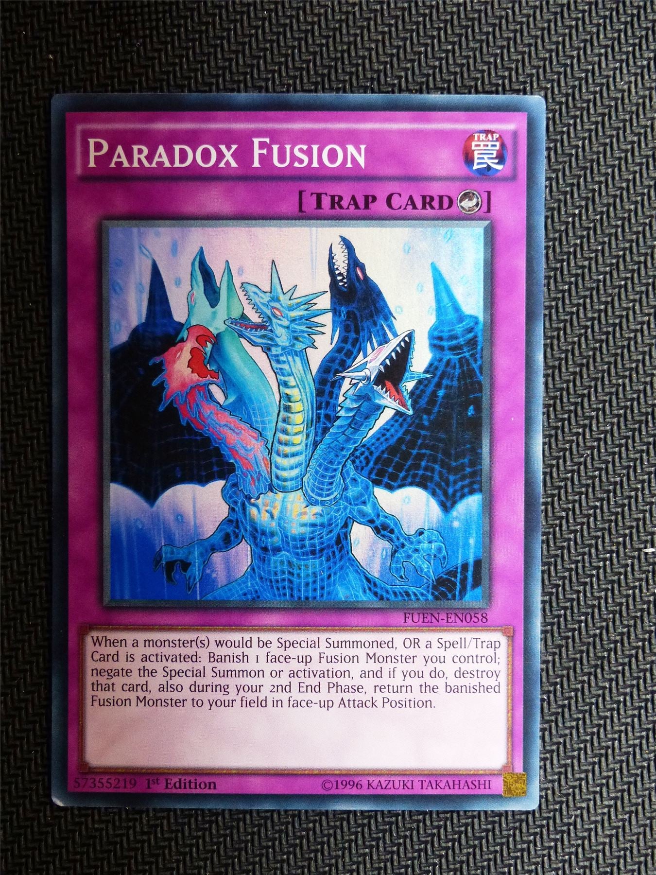 Paradox Fusion - FUEN - Super Rare - Yugioh Card # 1C39