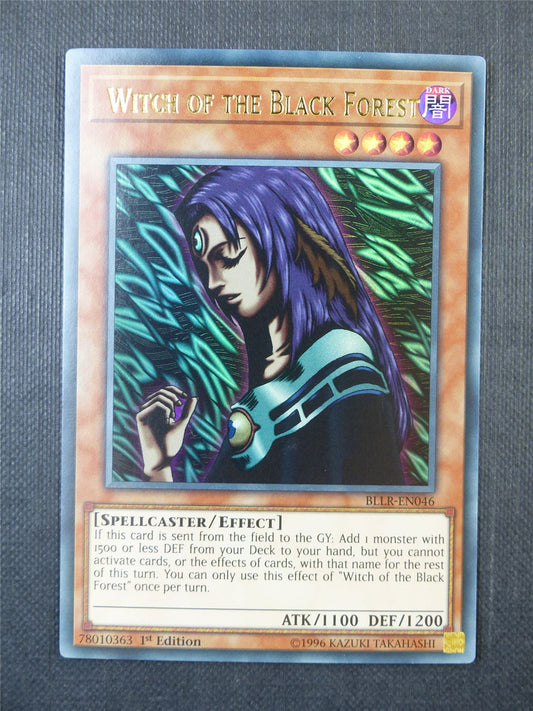 Witch of the Black Forest BLLR Ultra Rare - 1st ed Yugioh Card #9R8