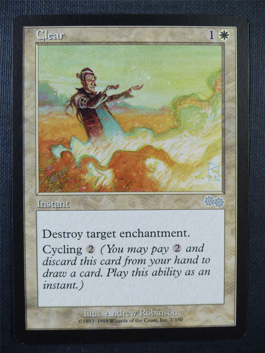 Clear - Urza's Saga - Mtg Card #73L