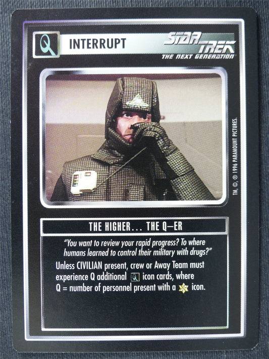 The Higher The Q-ER - NG - Star Trek Cards #ZB