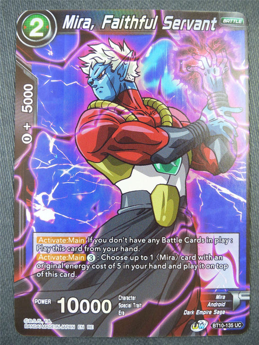 Mira Faithful Servant BT10 Foil - Dragon Bal Super Card #8YI