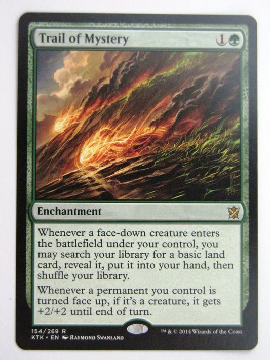 MTG Magic Played Cards: TRAIL OF MYSTERY # 26B25