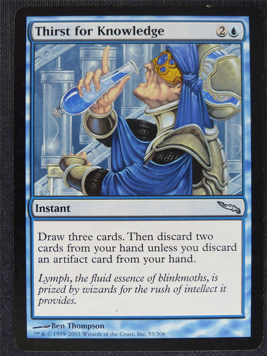 Thirst for Knowledge - Mtg Magic Cards #GD