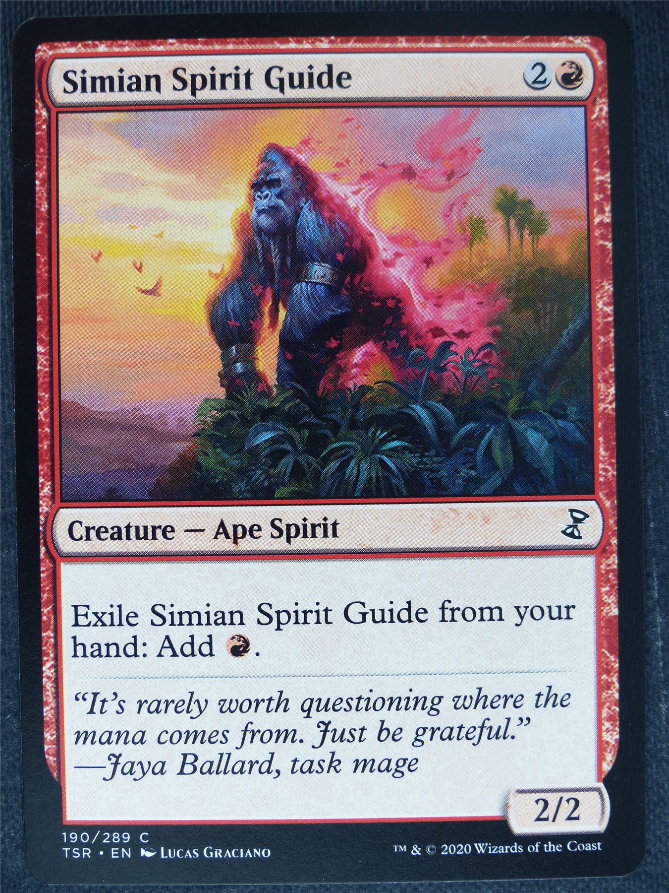 Simian Spirit Guide - Remastered - Mtg Magic Cards #TW