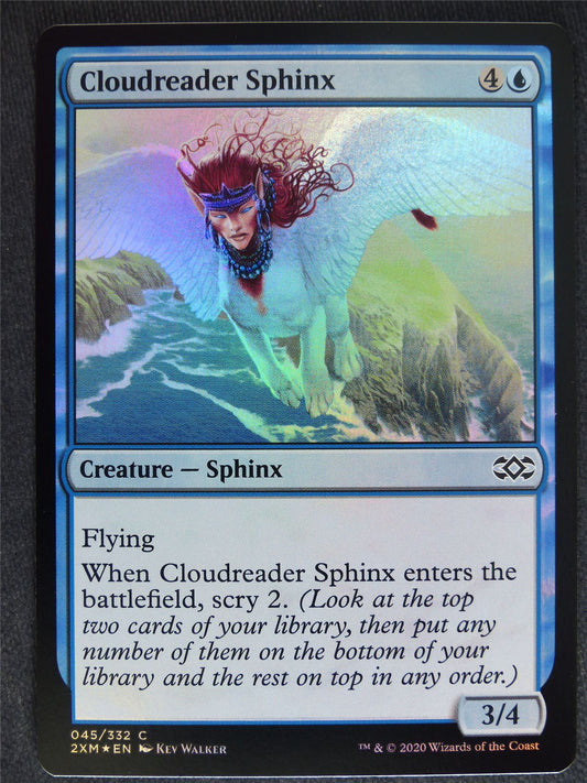 Cloudreader Sphinx Foil - Double Masters - Mtg Magic Cards #2D