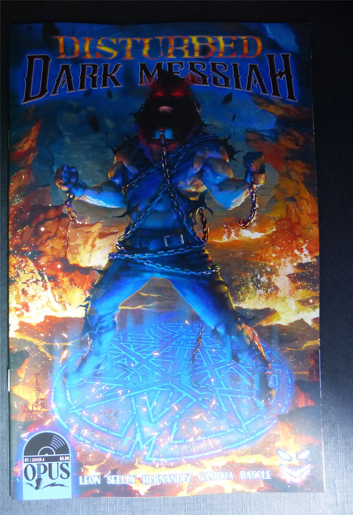 DISTURBED: Dark Messiah #1 - May 2022 - Opus Comics #2PT