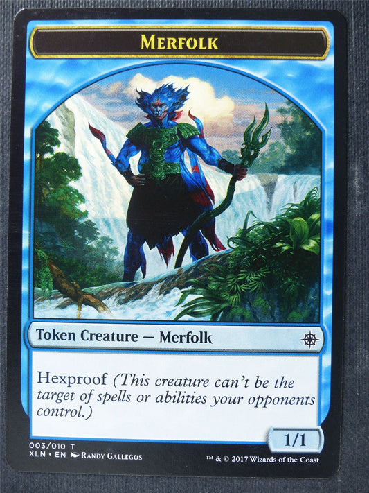 Merfolk Token - Mtg Card #3UQ