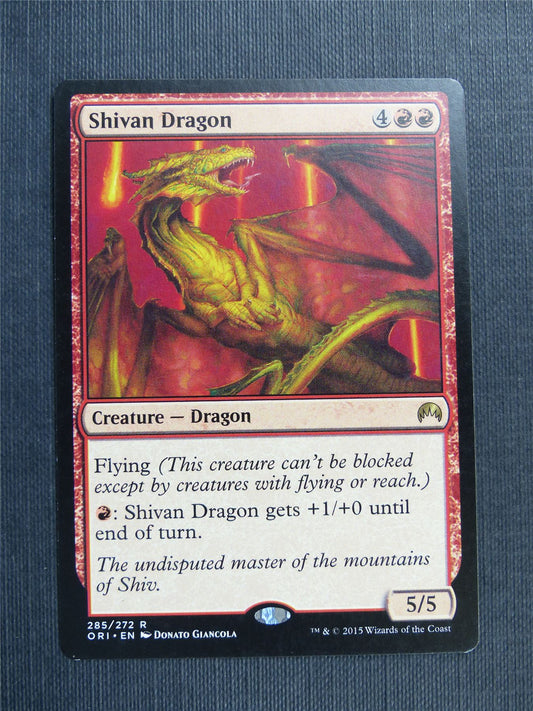 Shivan Dragon - Mtg Magic Cards #49C