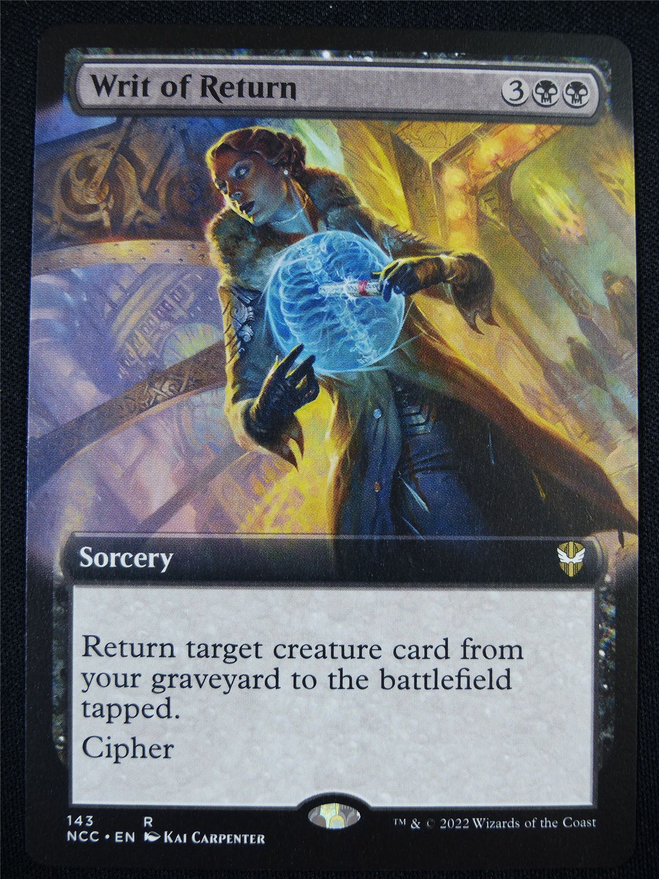 Writ of Return Extended Art - Mtg Card #OS