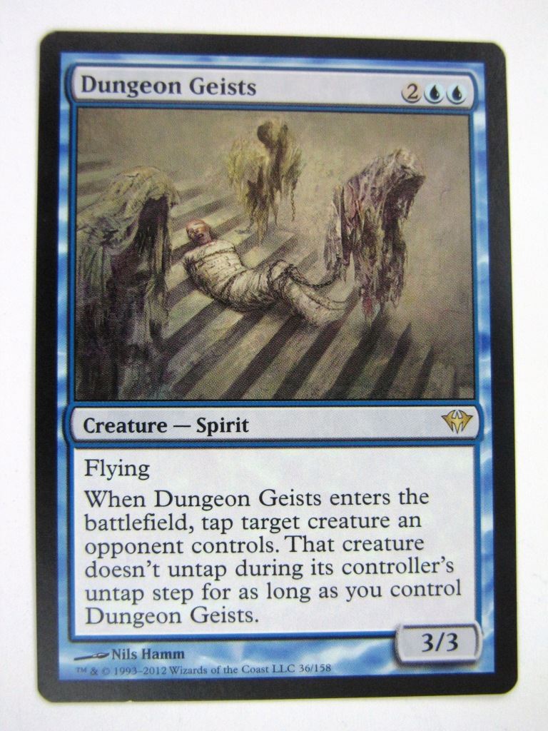 MTG Magic Played Cards: DUNGEON GEISTS # 7D32