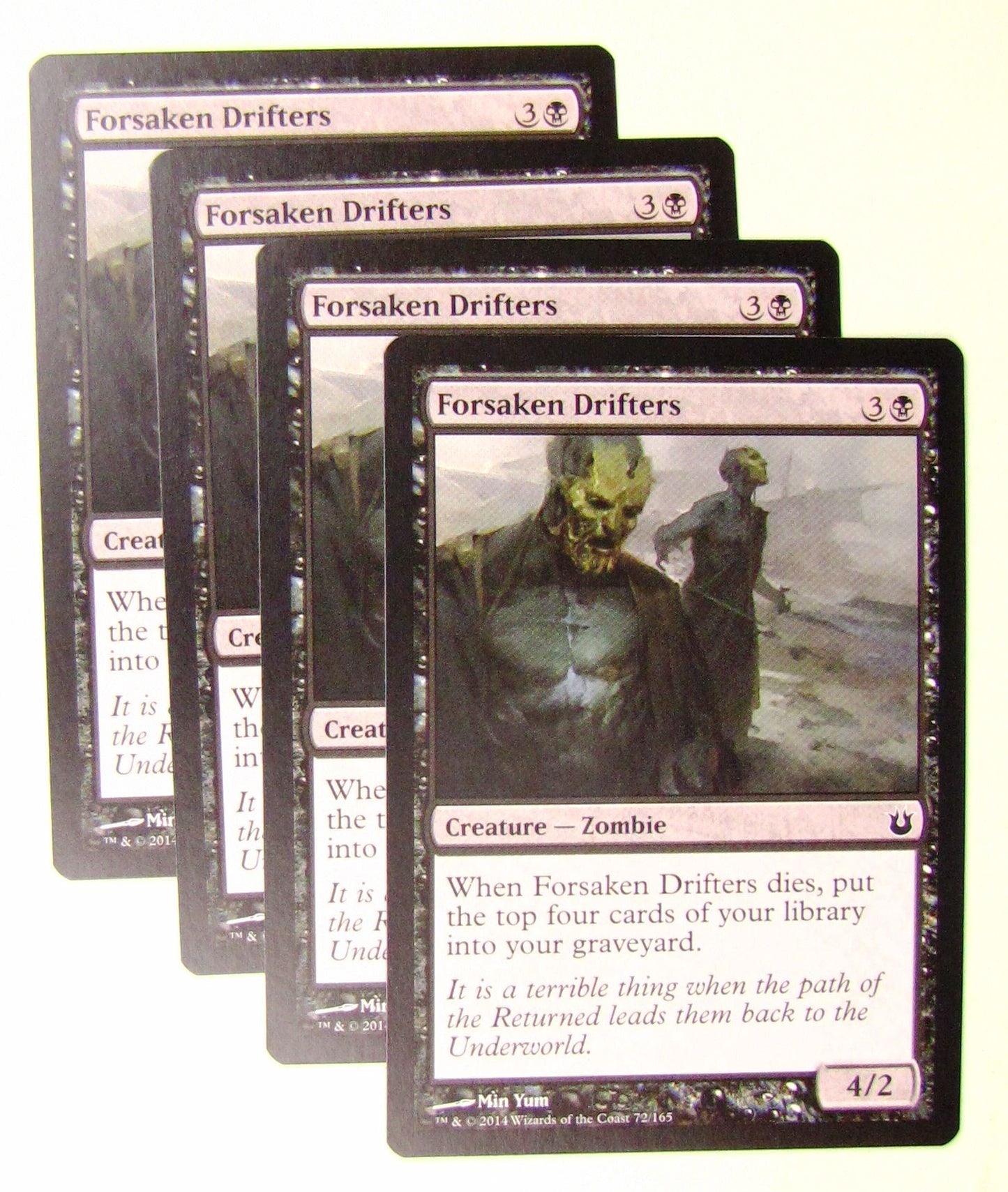 MTG Magic the Gathering Born of the Gods: Forsaken Drifters x4