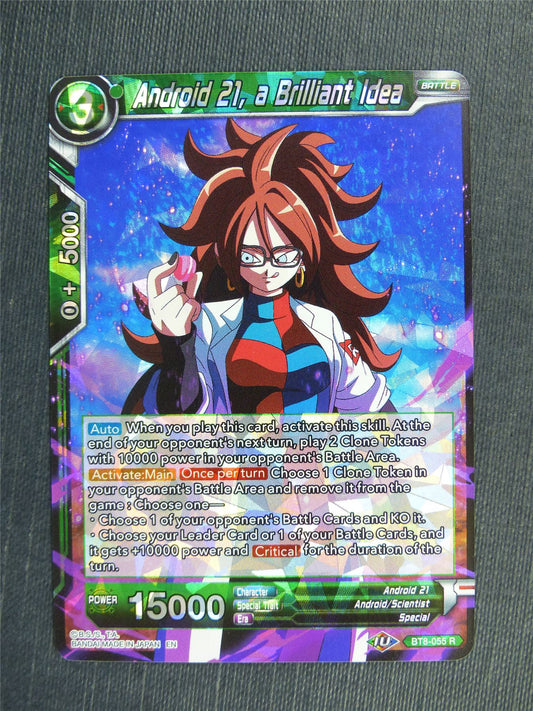 Android 21 a Brilliant Idea - Dragon Ball Super Cards #44K