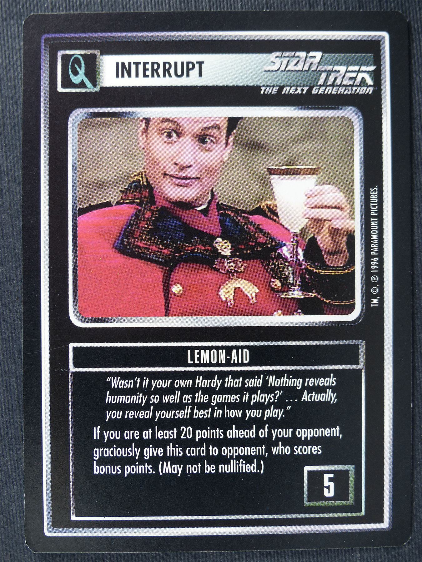 Lemon-Aid - NG - Star Trek Cards #YQ