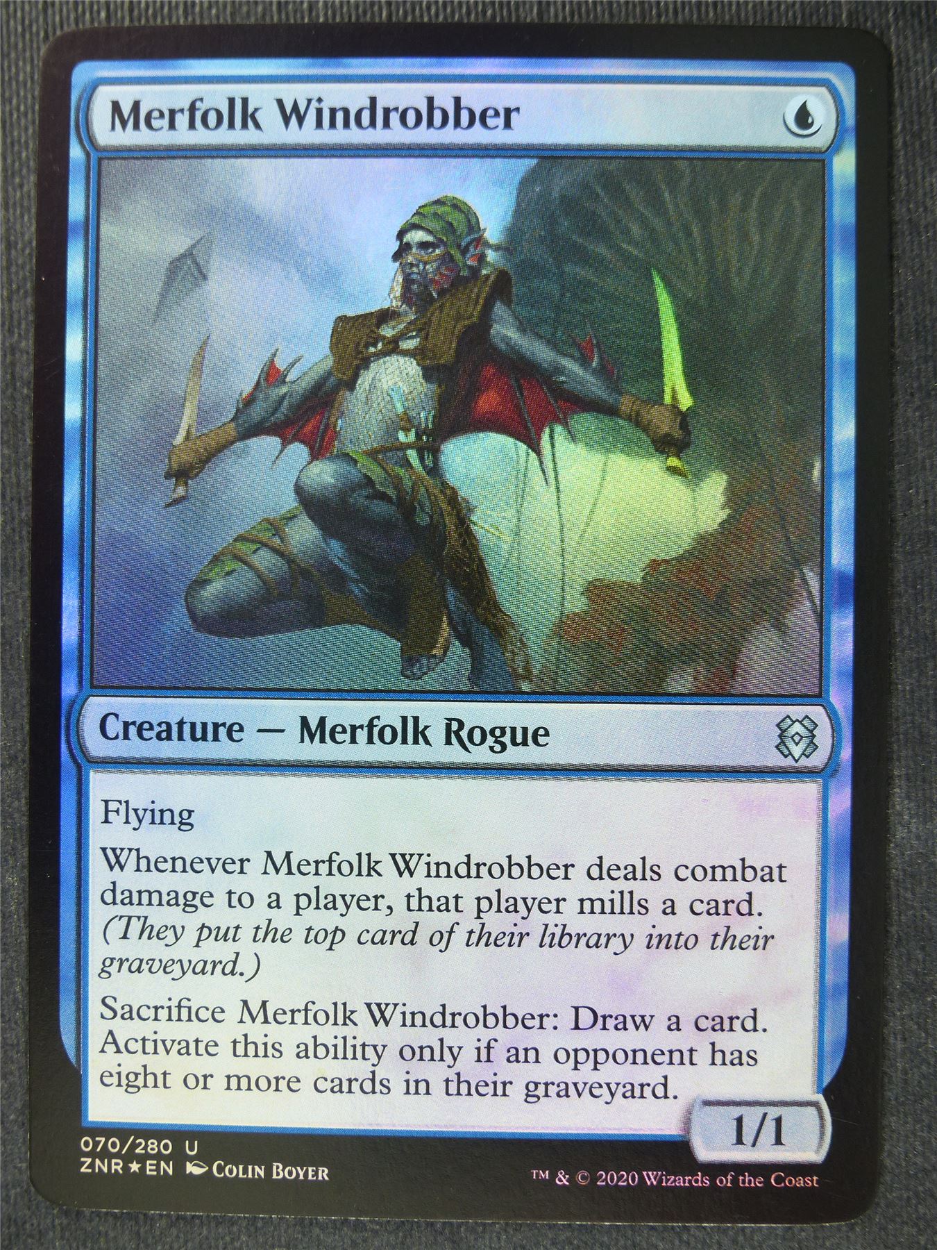 Merfolk Windrobber Foil - Mtg Magic Cards #1UK