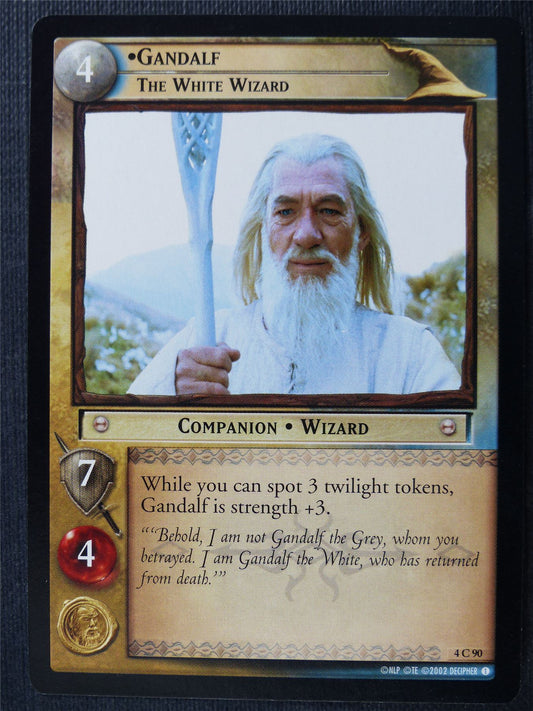 Gandalf 4 C 90 - LotR Card #47B