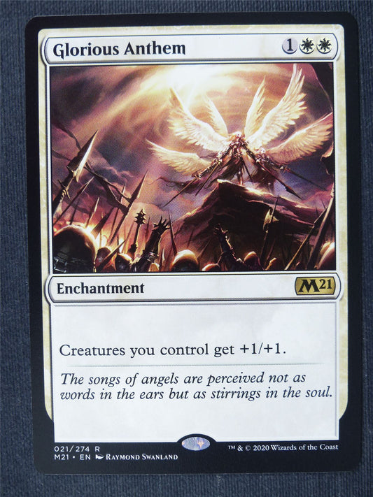 Glorious Anthem - Mtg Magic Cards #40A