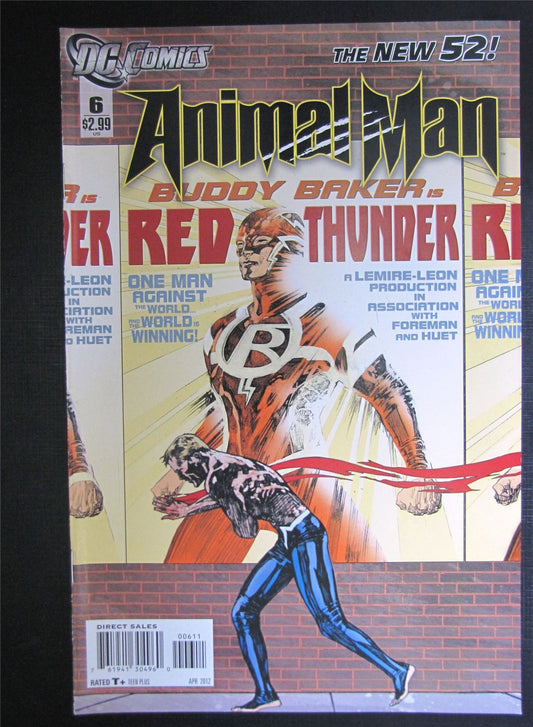 ANIMAL MAN # 6 - DC - COMICS # 2E36