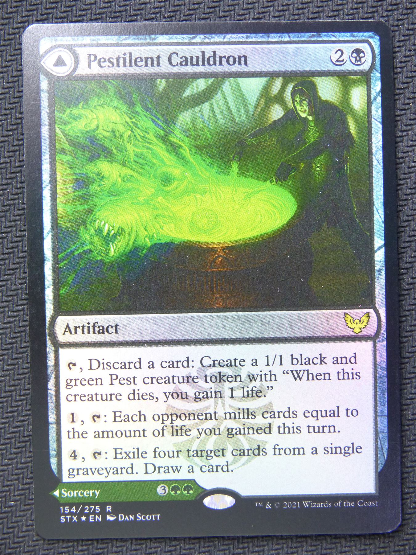 Pestilent Cauldron Restorative Burst Foil - Mtg Card #4JA