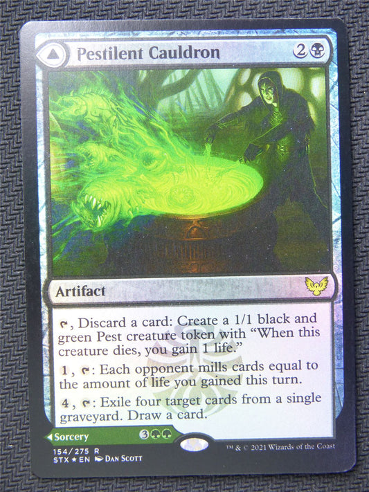 Pestilent Cauldron Restorative Burst Foil - Mtg Card #4JA