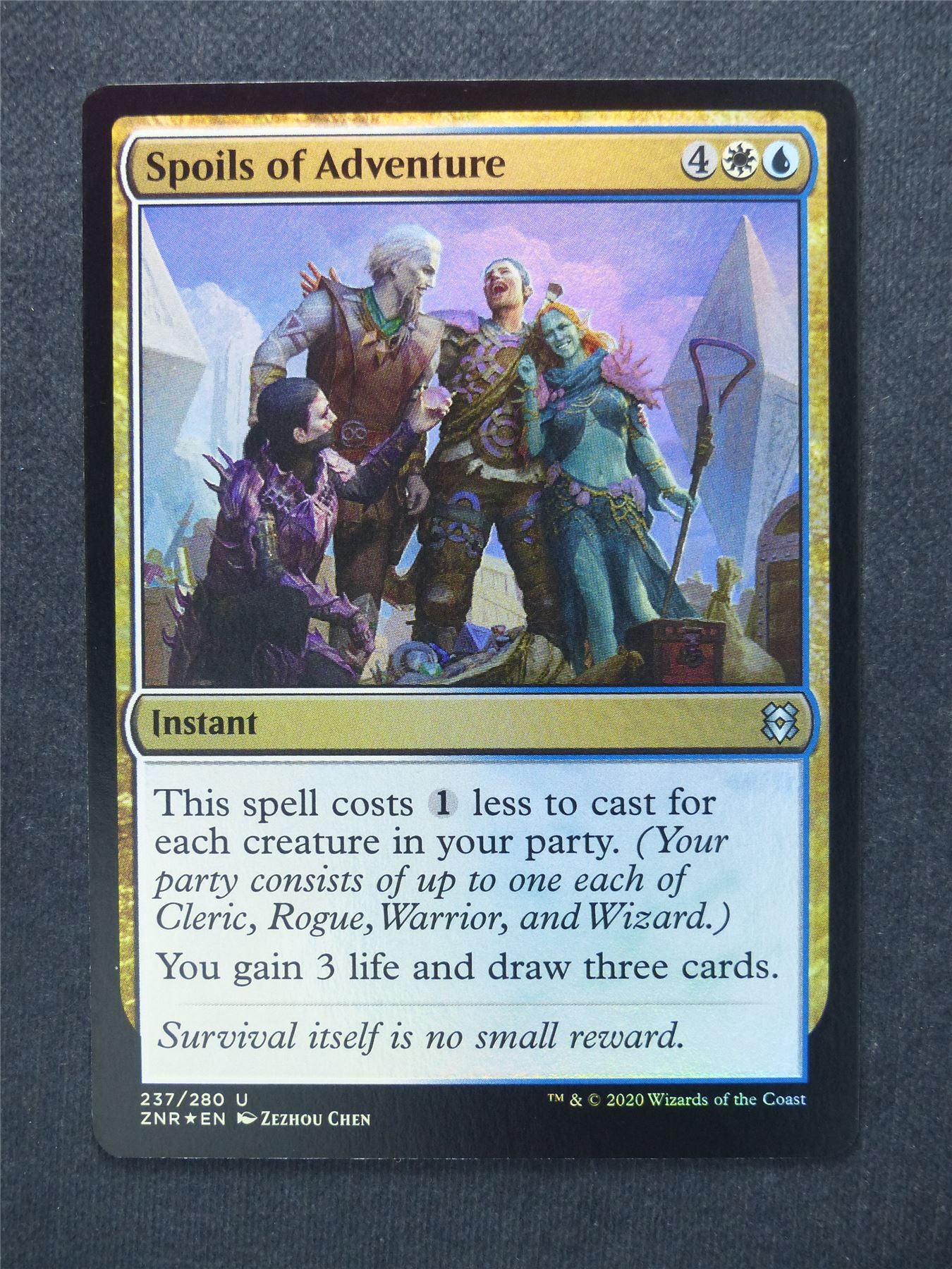 Spoils of Adventure Foil - Mtg Magic Cards #SO