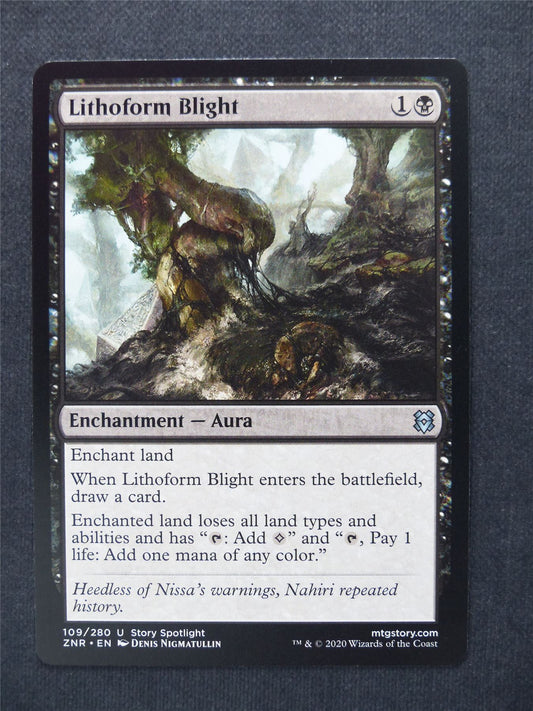 Lithoform Blight - Mtg Magic Cards #9F