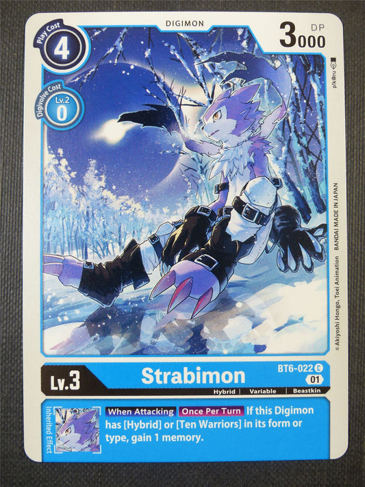 Strabimon BT6-022 C - Digimon Card #611