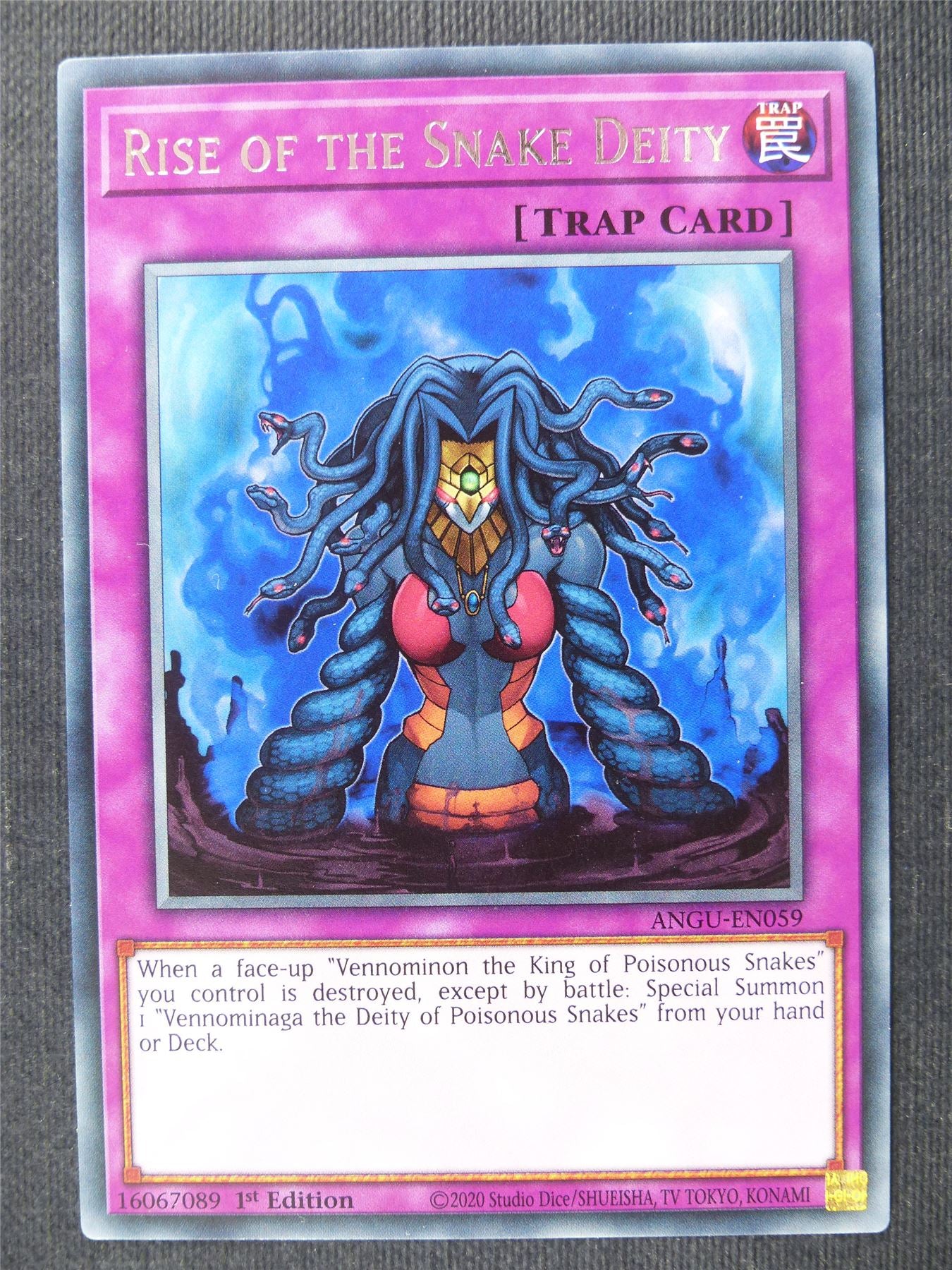 Rise of the Snake Deity ANGU Rare - 1st ed Yugioh Cards #364