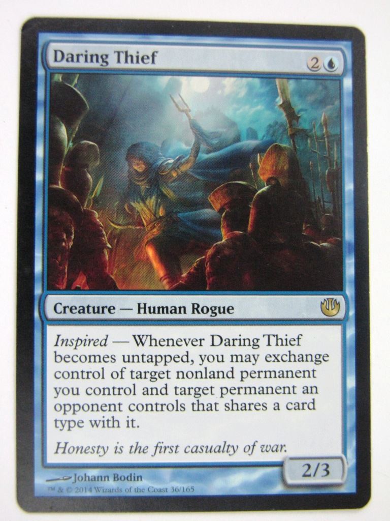 MTG Magic Played Cards: DARING THIEF # 7D40