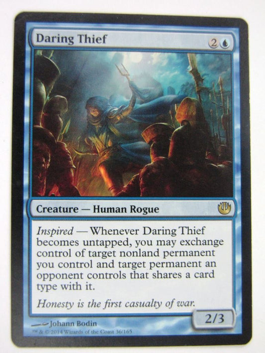 MTG Magic Played Cards: DARING THIEF # 7D40