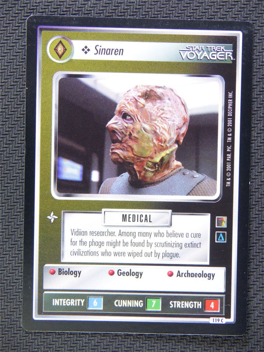 Sinaren Black Border - Star Trek CCG Voyager #51R