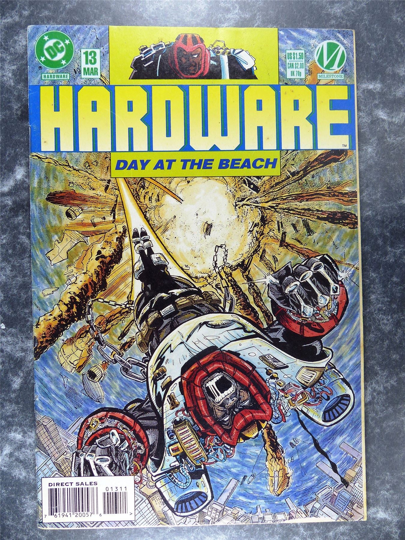 HARDWIRE #13 - DC - Comic #J9