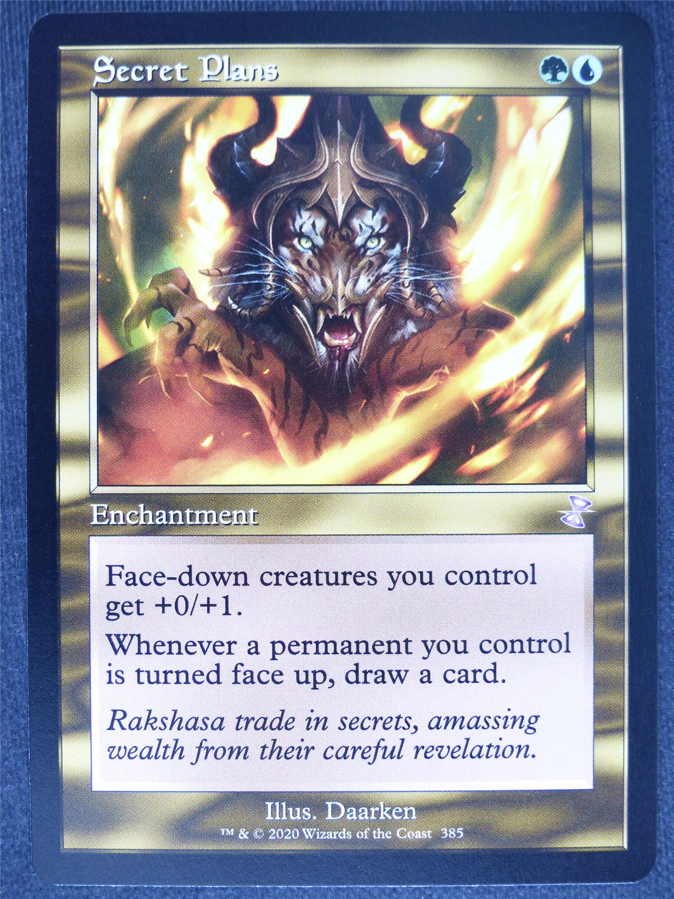 Secret Plans Timeshifted - Remastered - Mtg Magic Cards #OA