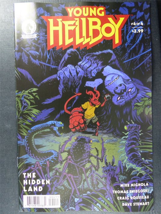 Young HELLBOY: The Hidden Land #4 - Jun 2021 - Dark Horse Comics #JZ