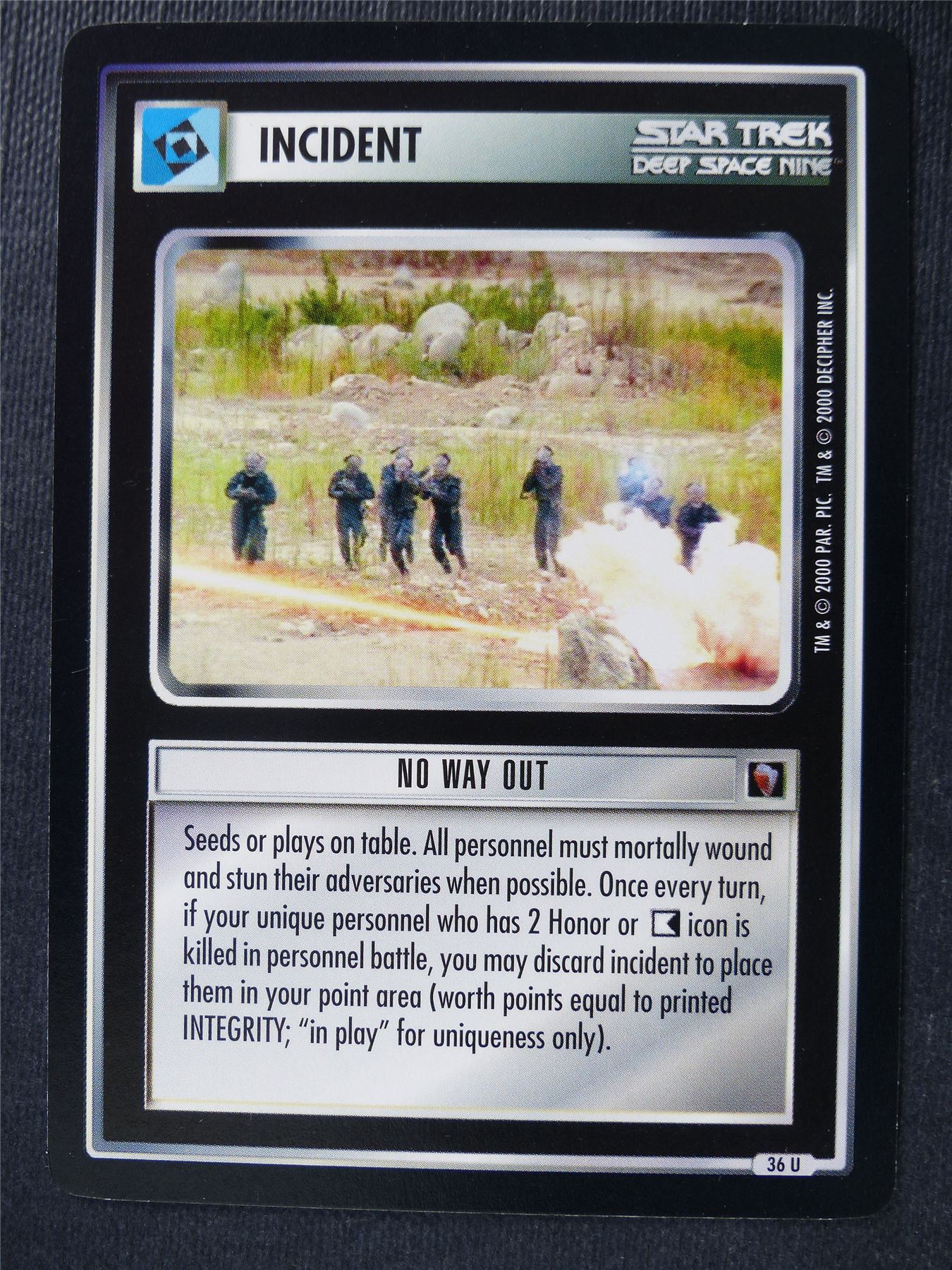 No Way Out - DS9 - Star Trek Card #4U2