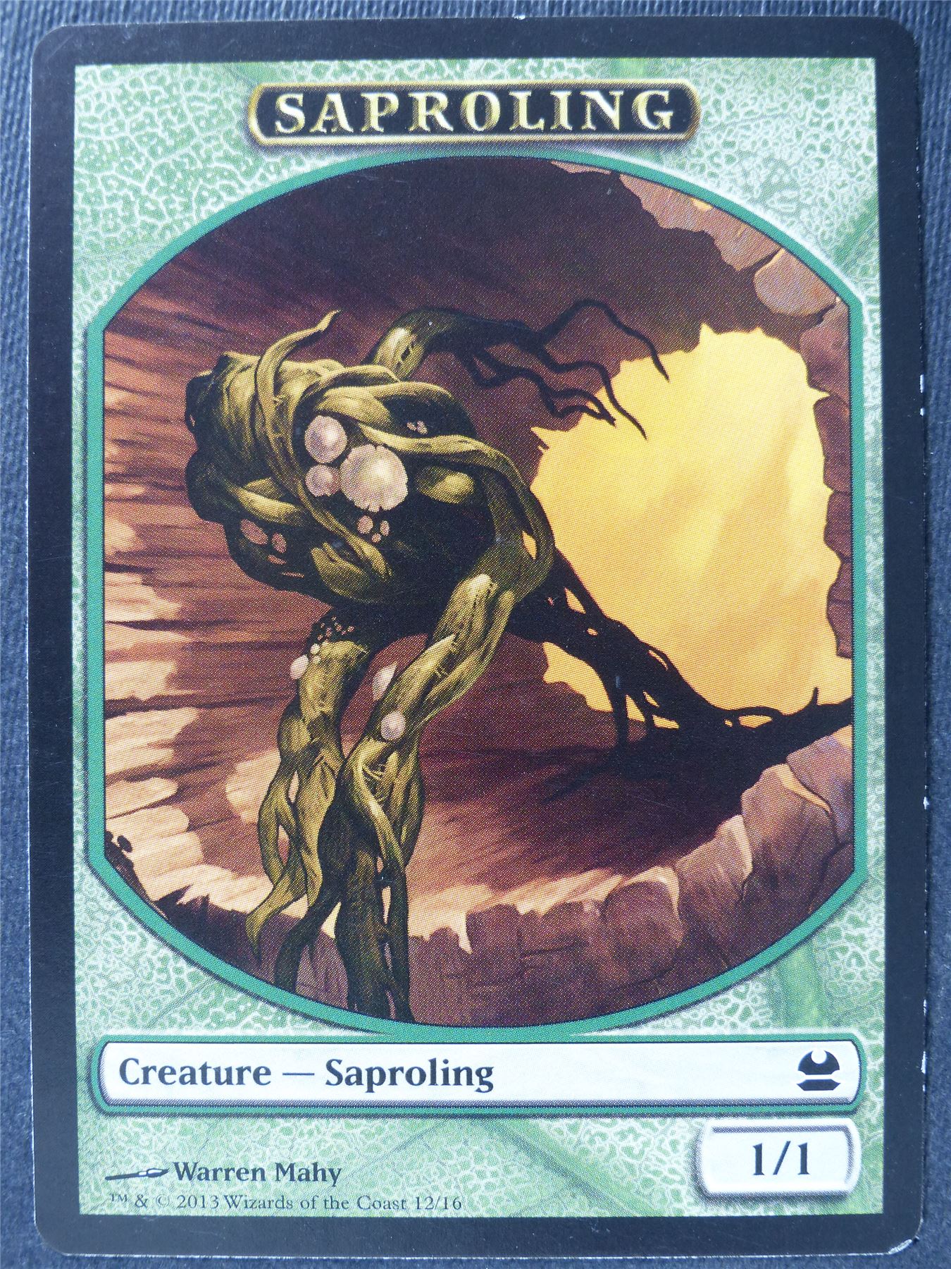 Saproling Token - Mtg Card #3RD