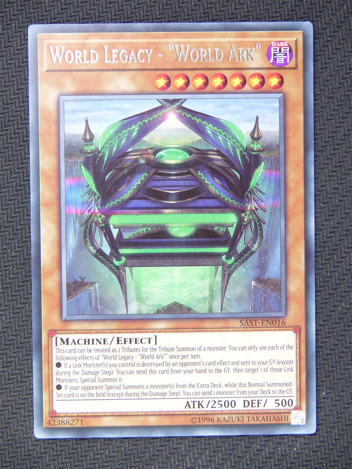 World Legacy Ark SAST Rare - Yugioh Cards #5FD