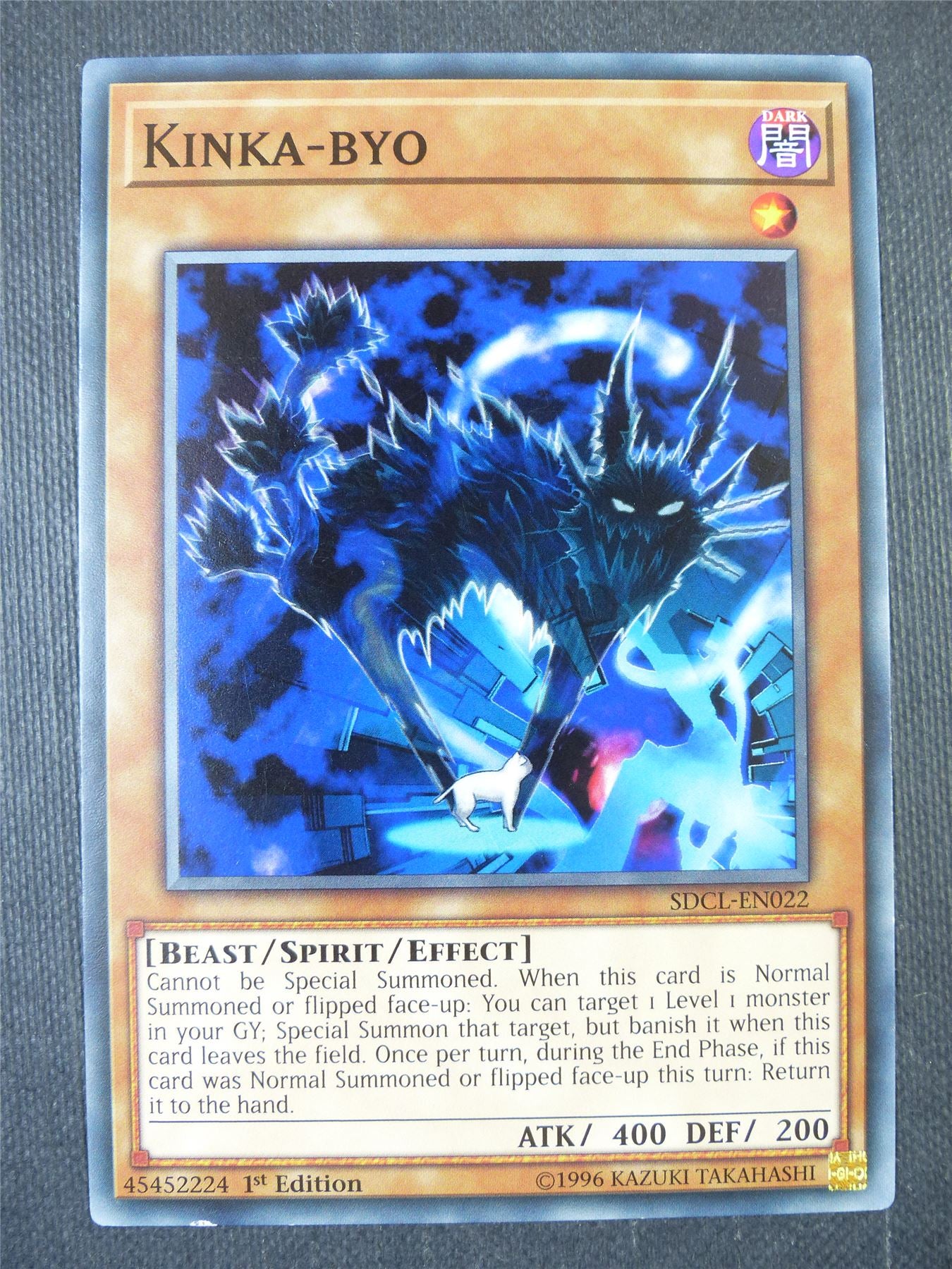 Kinka-Byo SDCL - 1st ed Yugioh Card #25C