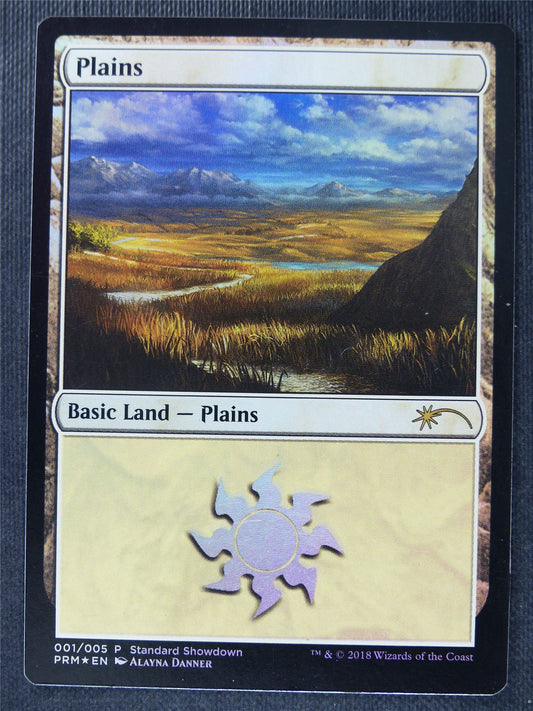 Plains Promo Foil - Mtg Magic Cards #1BH