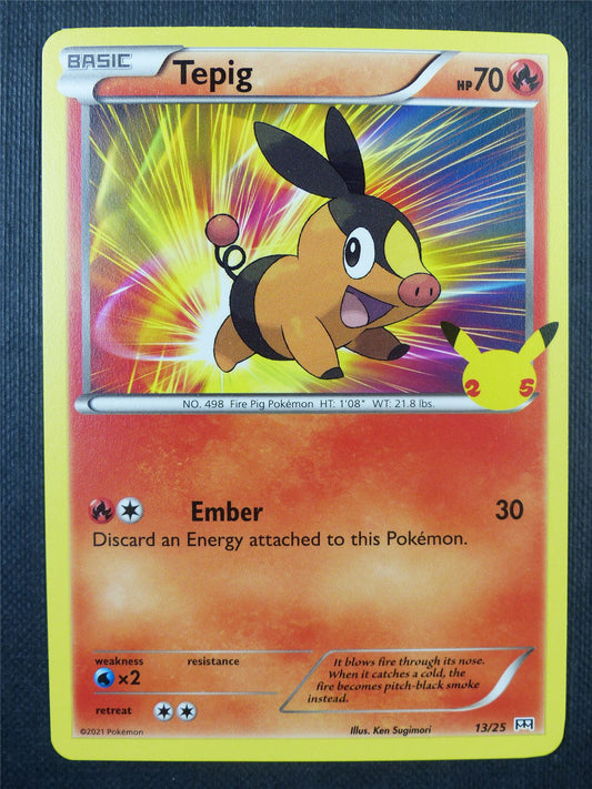 Tepig 13/25 Mcdonalds Promo - Pokemon Card #6QP