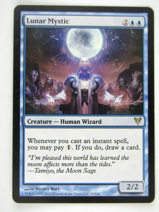 MTG played Cards: LUNAR MYSTIC # 13F84