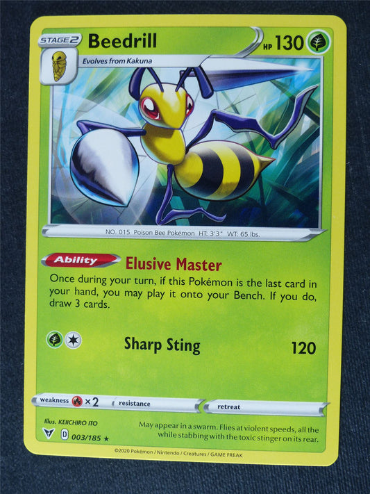 Beedrill 003/185 - Pokemon Cards #NA