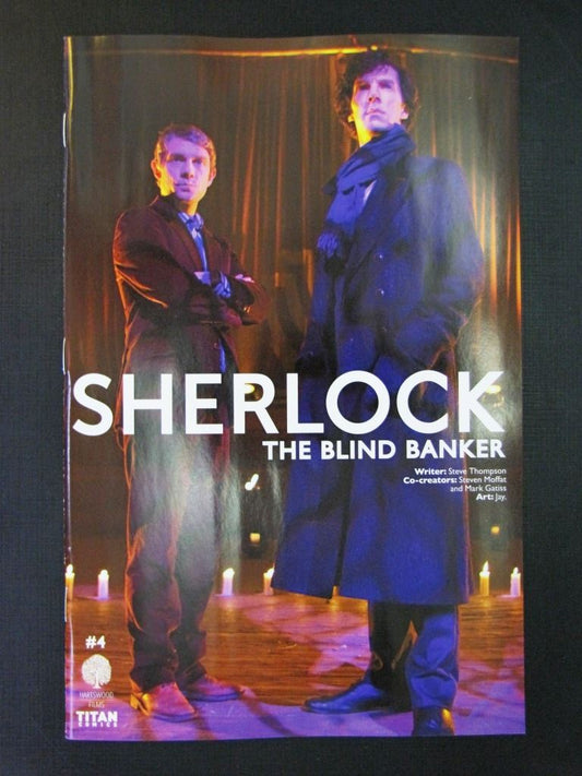 Titan Comics: SHERLOCK: THE BLIND BANKER #4 MAY 2017 # 28F79