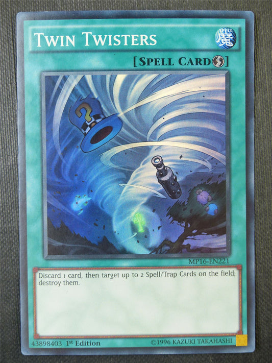 Twin Twisters MP16 Super Rare - 1st ed Yugioh Card #8GS