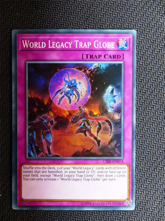 World Legacy Trap Globe - CIBR - Super Rare - Yugioh Card # 1C41