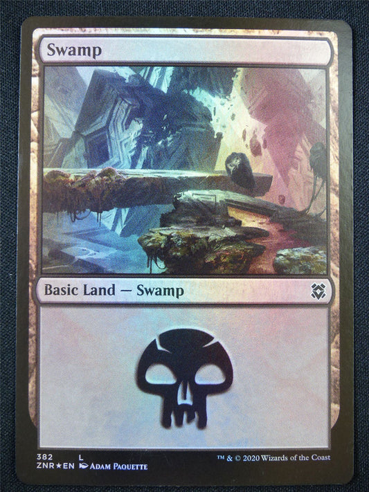 Swamp 382 Foil - Mtg Card #21P