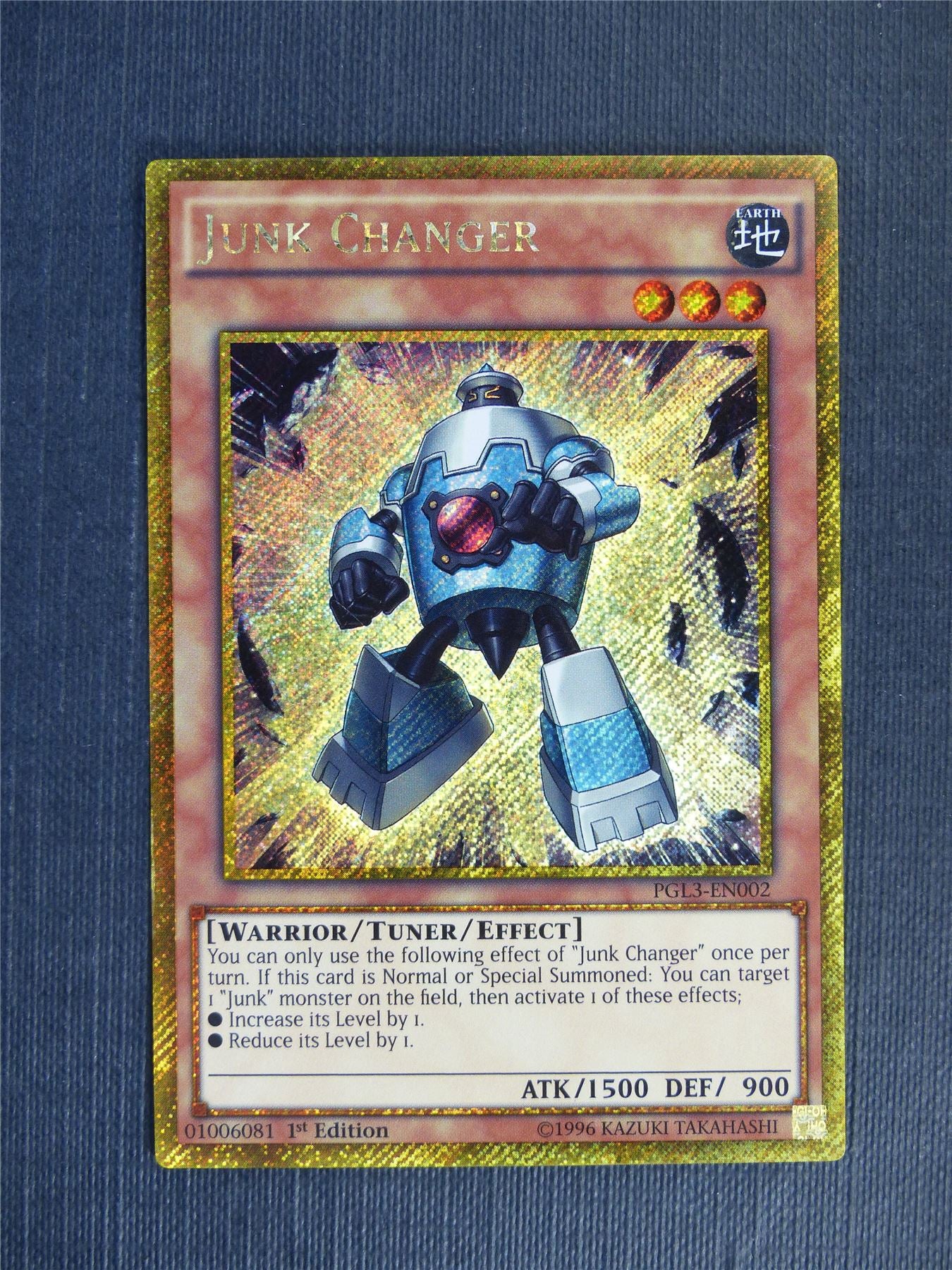 Junk Changer PGL3 Gold Rare - 1st ed - Yugioh Cards #167