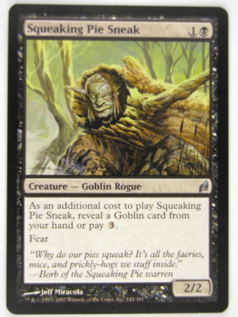 MTG Magic: the Gathering Cards: SQUEAKING PIE SNEAK: LRW